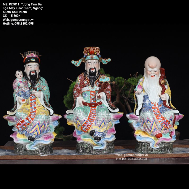 TƯỢNG TAM ĐA TỌA MÂY